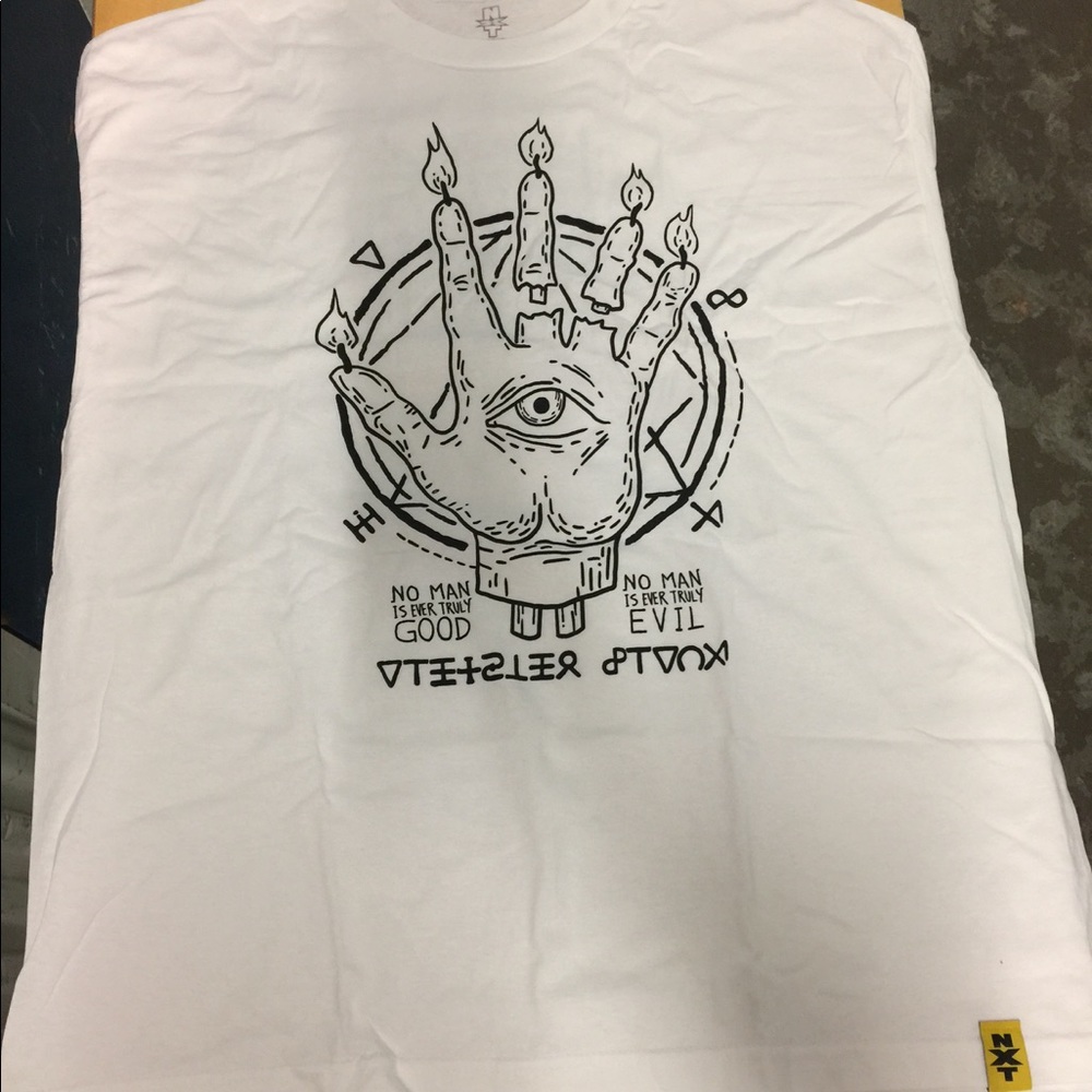 Aleister Black wrestling shirt Tommy End NXT WWE